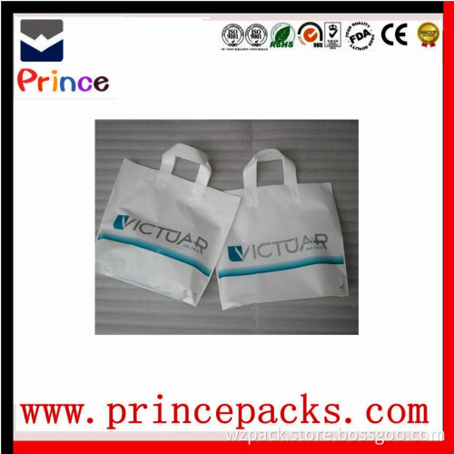 Custom Biodegradable clothing packaging echo-friendly shopping seal bag with custom print